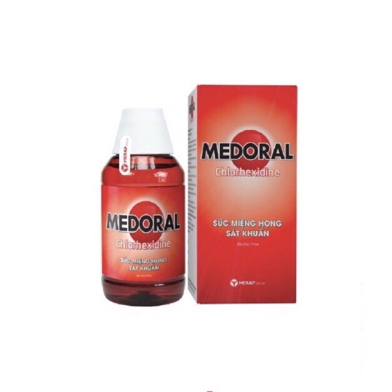 Nước súc miệng Medoral chai 125 và 250ml