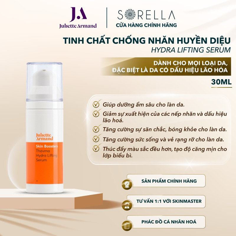 [JULIETTE ARMAND] Tinh chất chống nhăn huyền diệu Hydra Lifting Serum