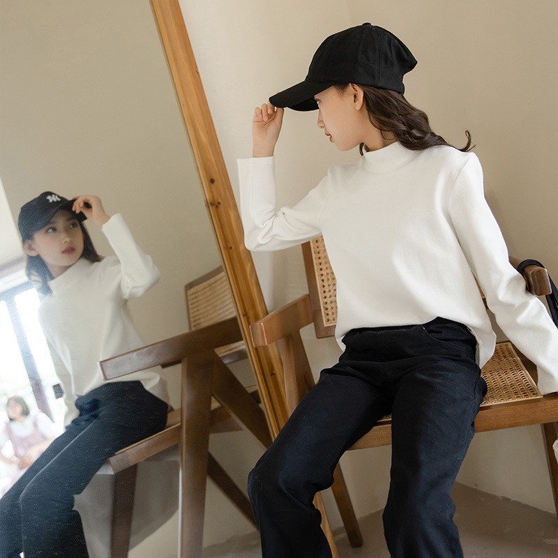 Áo giữ nhiệt thu đông bé gái, bé trai18-55kg, áo nỉ ấm áp bé gái 4-14 tuổi