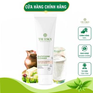 Sữa Rửa Mặt Dưỡng Ẩm Trắng Da Truesky Sữa Dê 50gr Srm Cấp Ẩm Da Khô Thường Nhạy Cảm Sạch Sâu Dịu Nhẹ Cho Nam Nữ