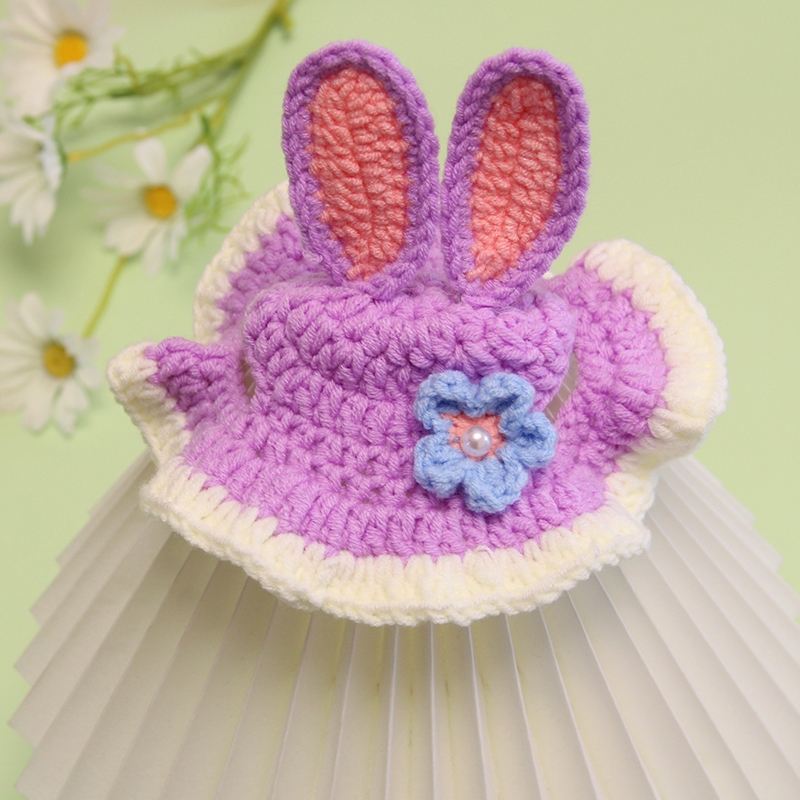 Mũ nón len cho chó mèo hình dáng siêu dễ thương