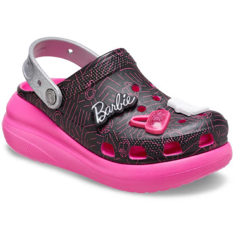 Sục Crush Barbie Black Pink đế cao 7cm tặng kèm sticker y hình