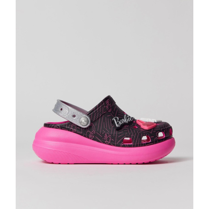 Sục Crush Barbie Black Pink đế cao 7cm tặng kèm sticker y hình