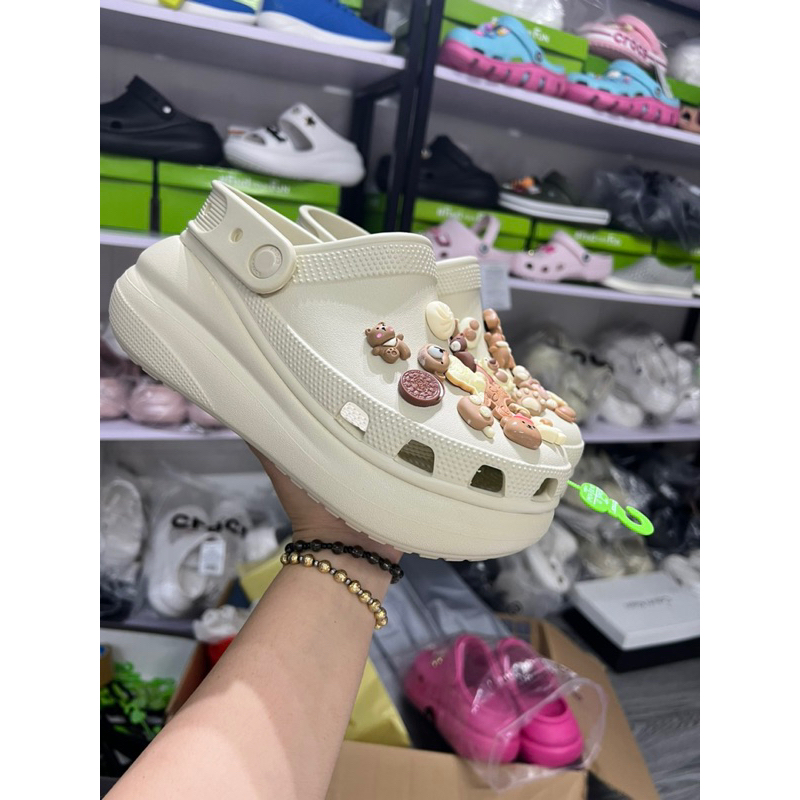 Sục Crush Cross đế cao 7cm- tặng kèm 10 sticker