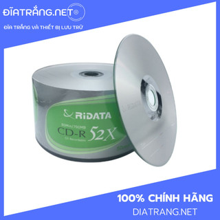 Đĩa trắng cd-r ridata 700mb – cọc 50 cái
