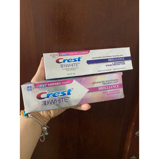 Có sẵn-kem đánh răng crest 3d White brilliance