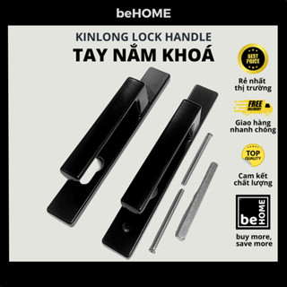  CẶP TAY NẮM KHOÁ CỬA ĐI KINLONG dùng cho cửa nhôm XingFa  Tay nắm khoá KINLONG   Đen Trắng  