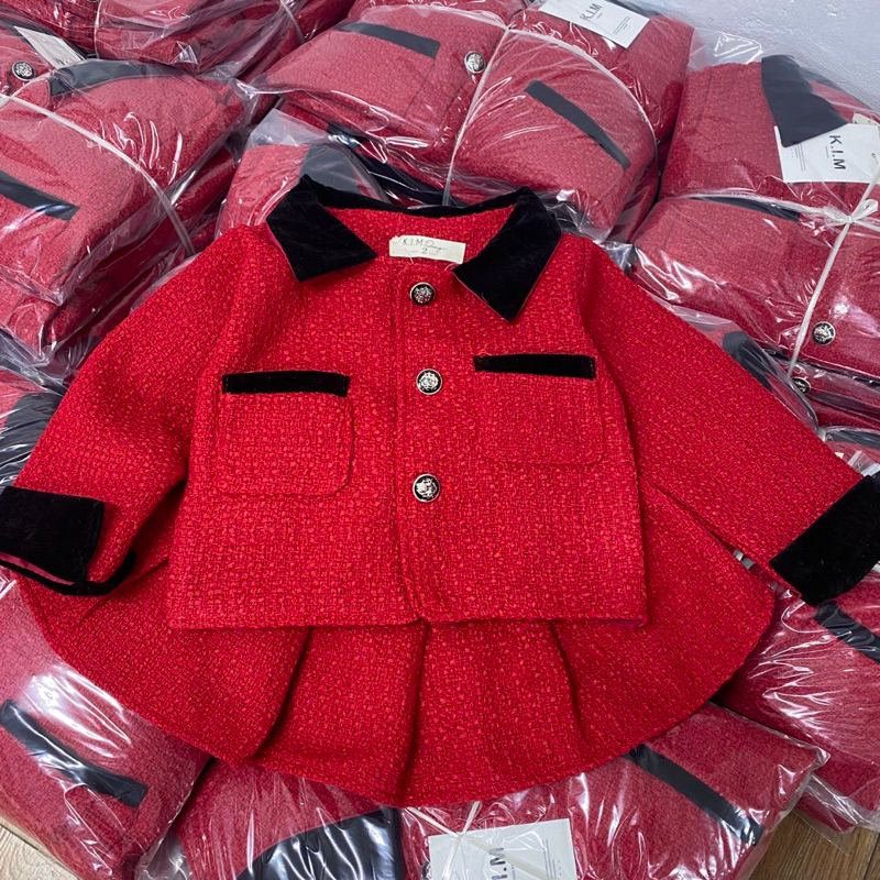 Set Váy Dạ xinh hàng đẹp cho bé gái