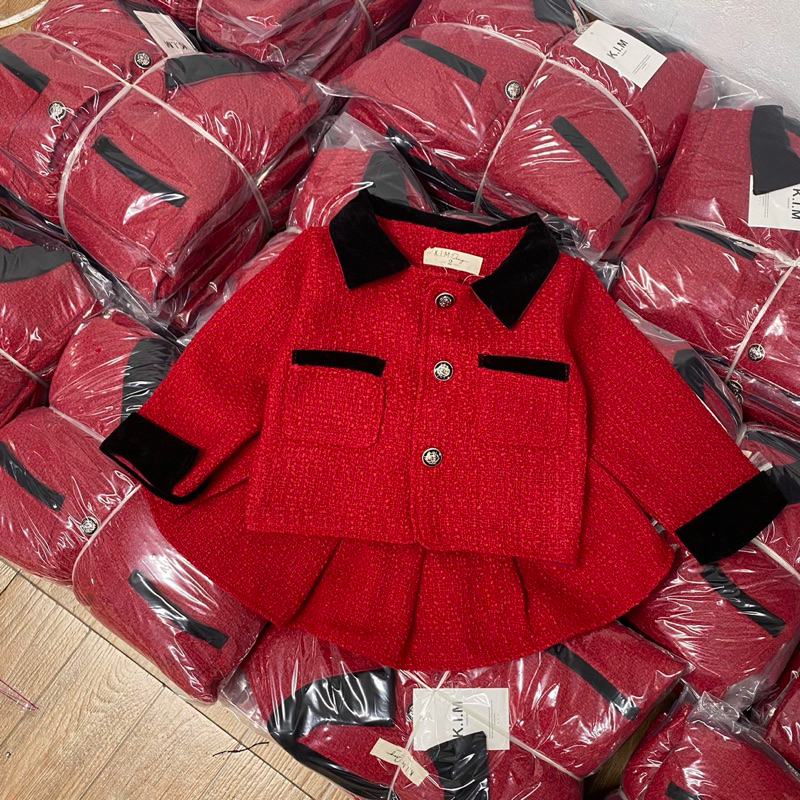 Set Váy Dạ xinh hàng đẹp cho bé gái