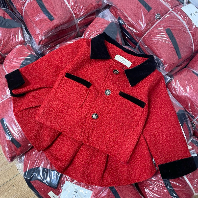 Set Váy Dạ xinh hàng đẹp cho bé gái