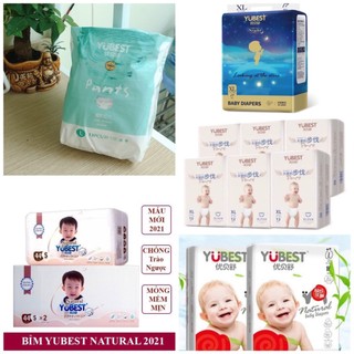 Bỉm YUBEST GOLD NỘI ĐỊA TRUNG QUỐC DÁN QUẦN S90/M84/L78/XL72/XXL66