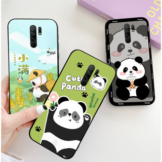 ốp lưng xiaomi redmi 9 in hình gấu trúc panda cute