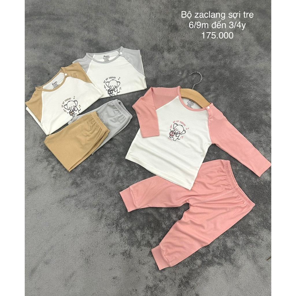 Bộ thu đông chất sợi tre siêu mềm mịn co dãn