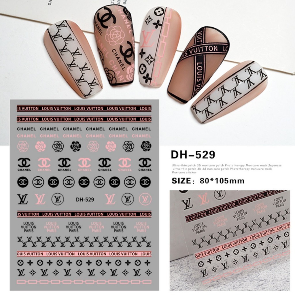 Sticker Dán Móng Nhiều Mẫu Cập Nhật