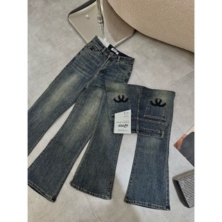 QUẦN JEANS LƯNG CAO ỐNG LOE