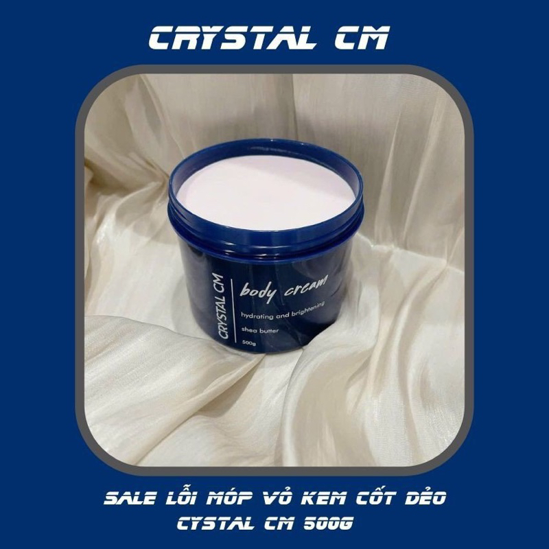100G KEM NGÀY CAO CẤP ĐÊM CỐT DẺO  CYSAL CM CHU HẰNG DƯỠNG TRĂNG BẢO VỆ DA