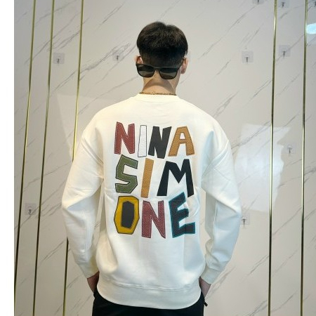 Áo sweater nam nữ local brand, áo thun nỉ dài tay form rộng cổ tròn thời trang