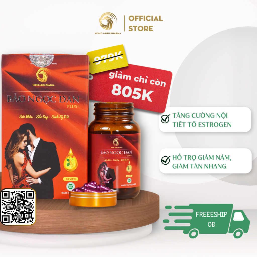 Bảo Ngọc Đan Plus + - Sức Khỏe - Sắc Đẹp và Sinh Lý Nữ
