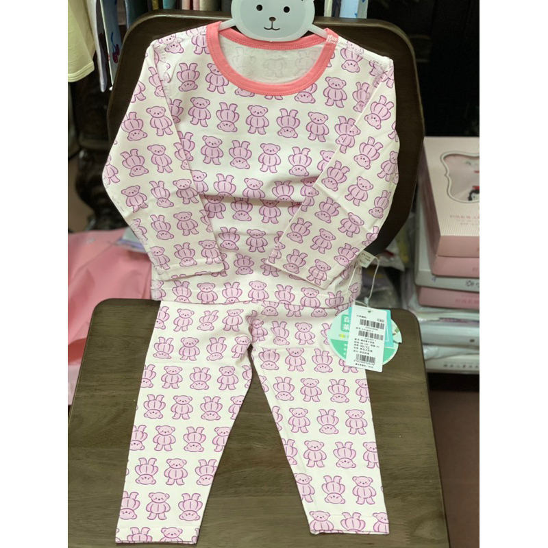 Bộ quần áo thu đông dài tay kháng khuẩn bé trai / bé gái mềm mại không bai dão