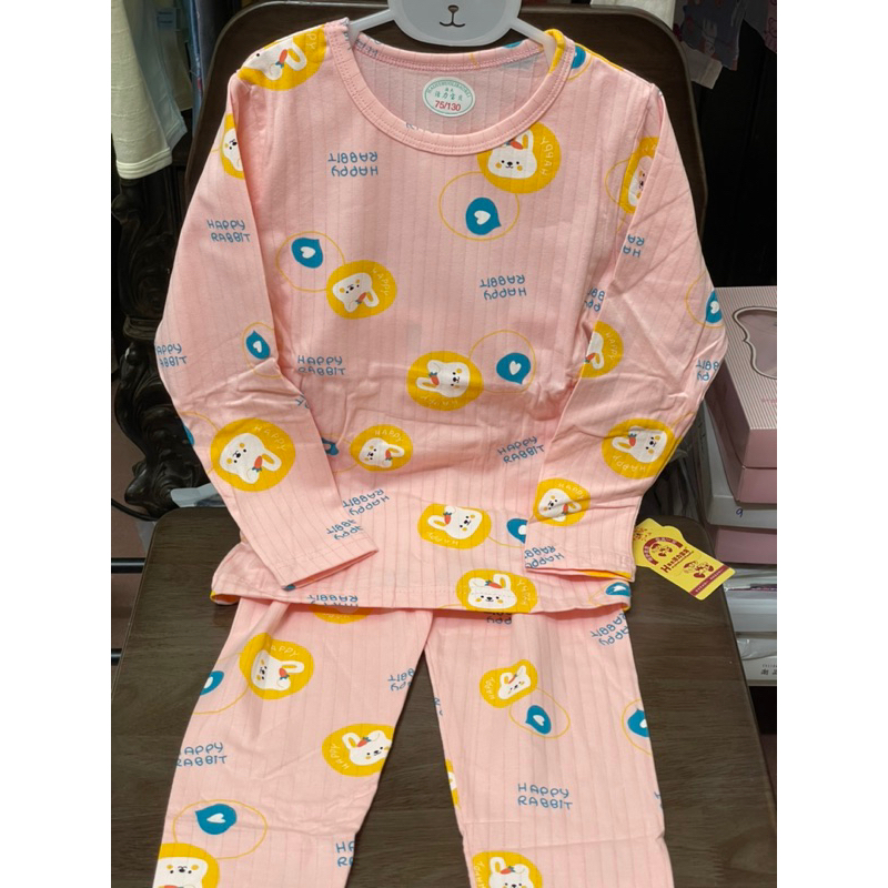 Bộ quần áo thu đông dài tay kháng khuẩn bé trai / bé gái mềm mại không bai dão