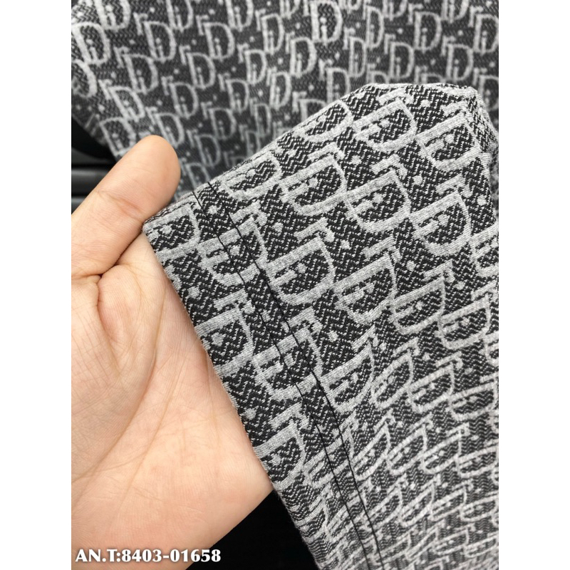 Áo POLO ĐÌ O vải dệt hoạ tiết bản SUPPER hàng QC cao cấp