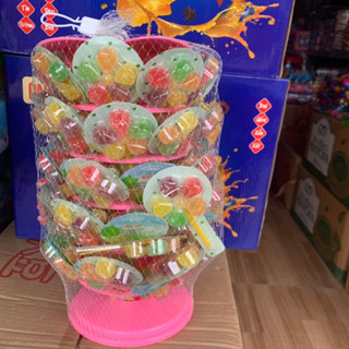 Sỉ cây 80 vỉ kẹo mút mềm hình Cối Xoay Gió loại ăn ngon, siêu cuốn cho bé