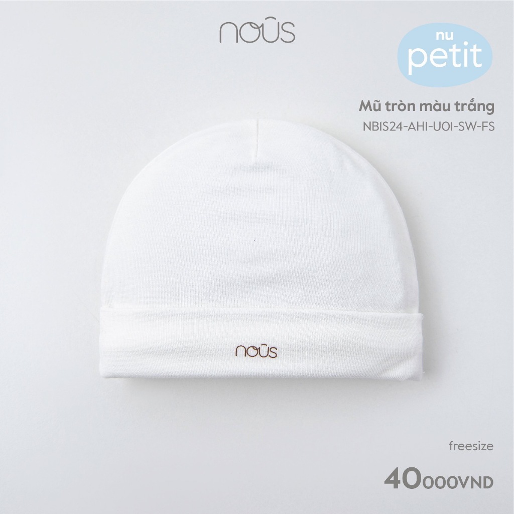Phụ Kiện Cho Bé Sơ Sinh - Bao Tay Nous - Bao Chân Nous - Mũ Nous
