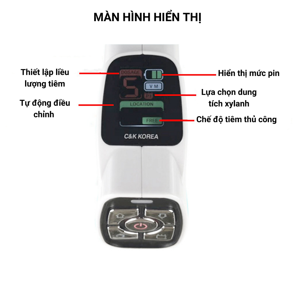 Máy Tiêm Ammi.Skin Đẩy Tinh Chất,Dưỡng Thon Gọn Mặt Trắng Da Mờ Thấm Nám Nếp Nhăn Chính Hãng.