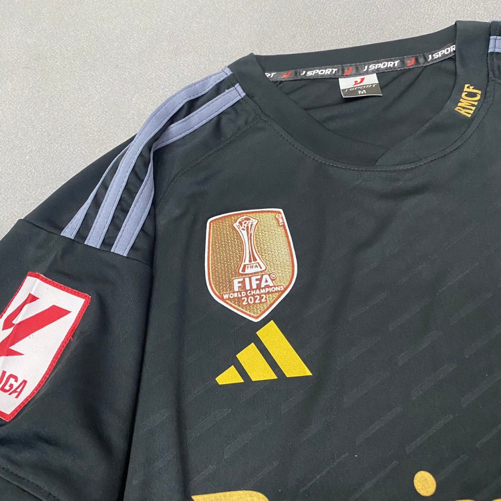 Bộ quần áo bóng đá Real đen  sân khách 2024JP-FLG VĐ