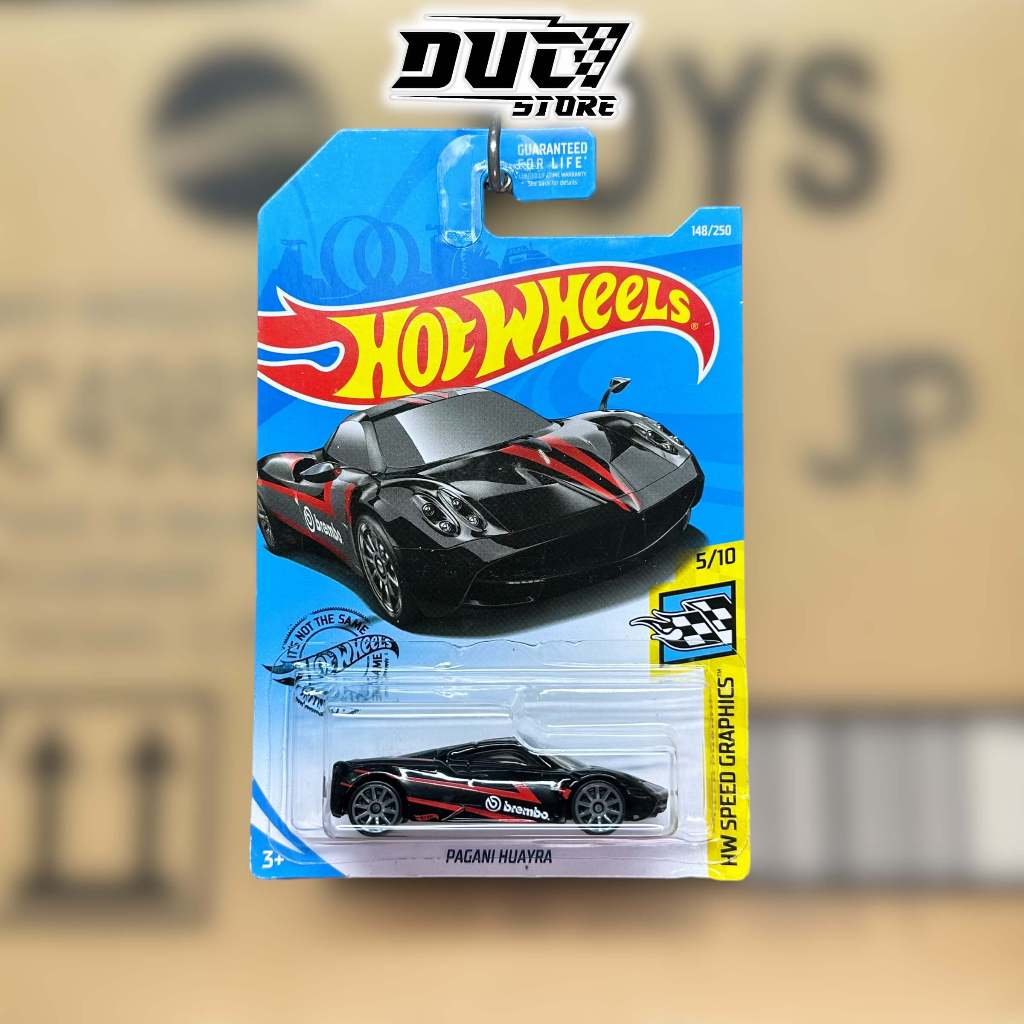 Ducstore.vn Xe mô hình FYF00 Hot Wheels Pagani Huayra - Card US
