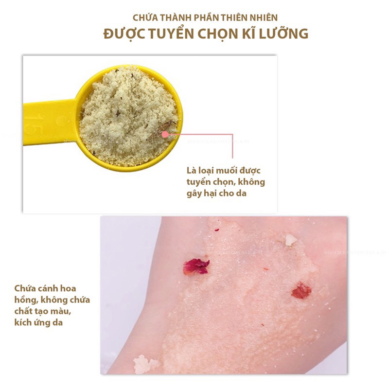 Muối ngâm chân ướp thảo dược hạt mịn loại 1 siêu thơm