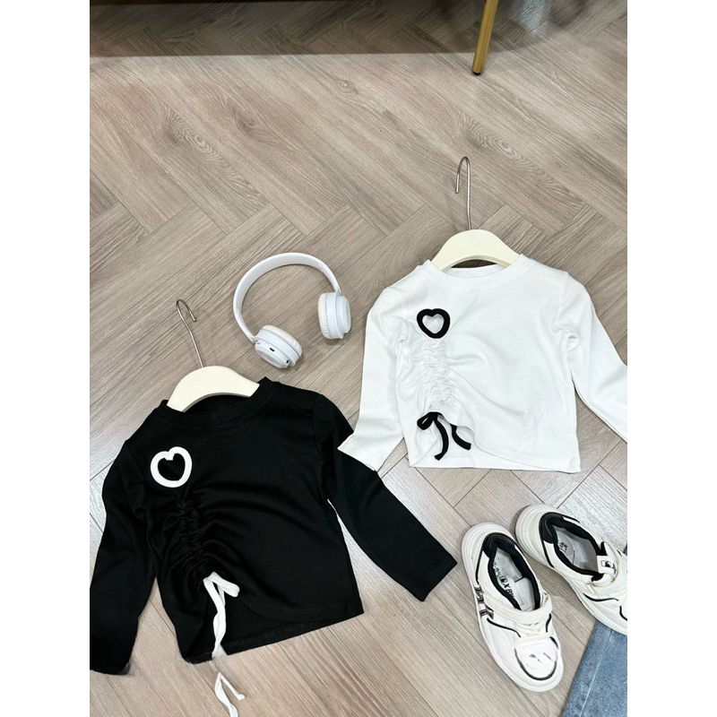 Bộ thu đông bé gái, set áo zip  rút dây 1 bên phối quần Jean xuông rách vẩy sơn sành điệu cho bé 12-30kg