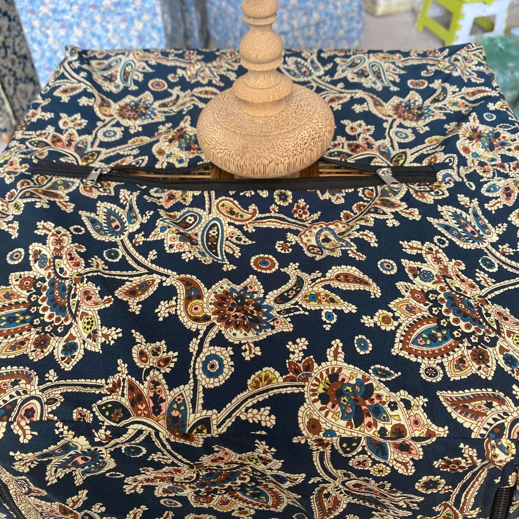 Áo hoa lồng chim chào mào Mẫu hoa Dubai áo lồng vuông, lồng thái hàng siêu đẹp cao cấp