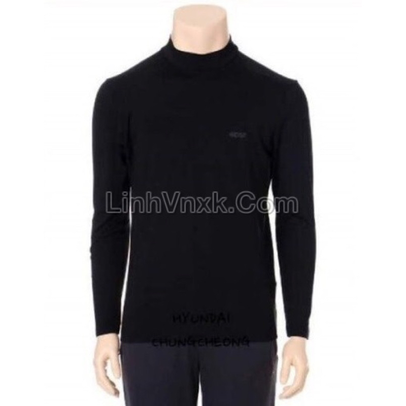 Áo Thun Giữ Nhiệt Cổ 3cm LE.CAF Dành Cho Nam  Chất Siêu Mềm Mại