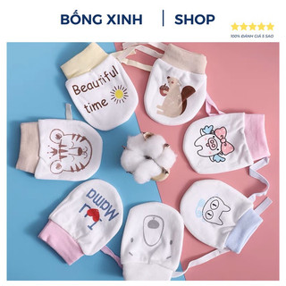 Bao, vớ tay cho bé sơ sinh chất liệu cotton 100% an toàn làn da bé BongShop.