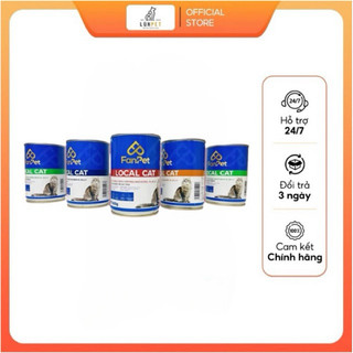 Thức ăn cho mèo Pate Local Cat cho mèo mọi lứa tuổi lon 400gr