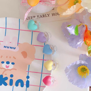 Kẹp tóc trái tim nhiều màu Butterfly