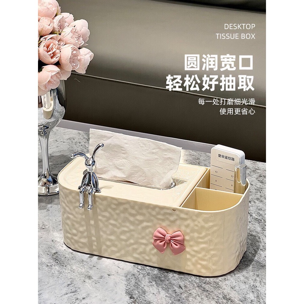 Hộp đựng khăn giấy phong cách Bắc Âu hiện đại, sang trọng để bàn