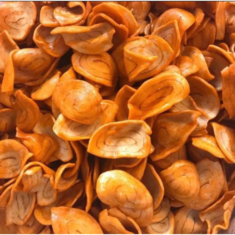 500G Snack Bánh Tai Heo Xào Nhí Vị Mắm Cay, Snack Bim Bim, đồ ăn vặt, ăn vặt tuổi thơ