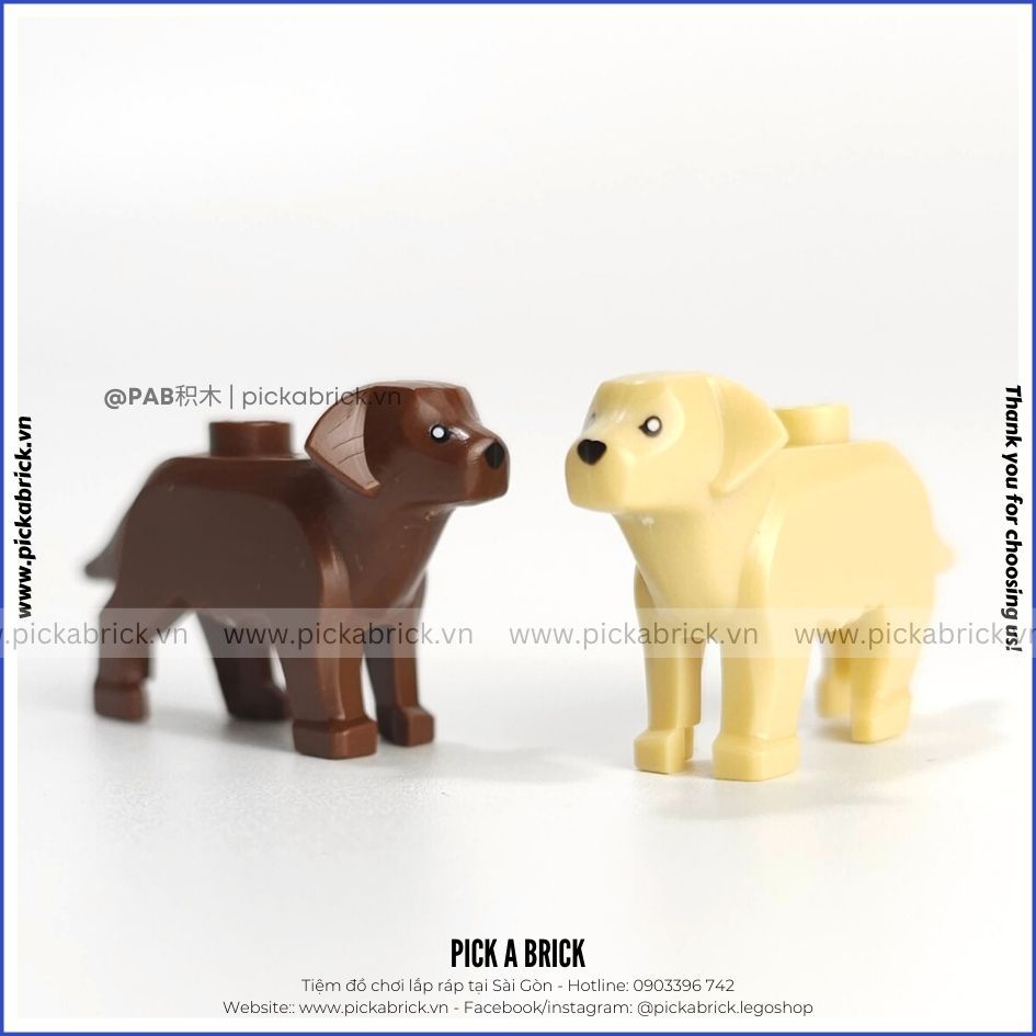 Đồ chơi lắp ráp chú Chó - Đồ chơi lắp ráp SWAT Army xếp hình mô hình động vật chó SWAT chó đặc vụ cute dog