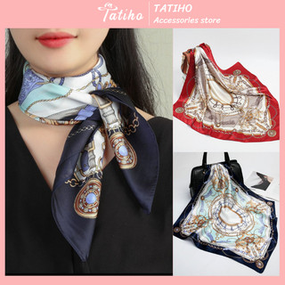[Hàng Xịn, Giá Tốt] Khăn Lụa Vuông, Khăn Turban Cung Điên Thanh Lịch Sang Trọng - Chất Liệu Chiffon - 70x70cm - Mã KL024