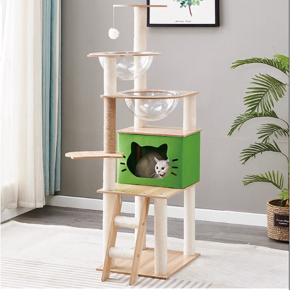 CATTREE Cho Mèo, Nhà Cây Cho Mèo, Trụ Cào Móng Cho Mèo