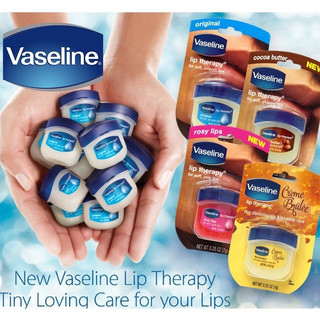Sáp dưỡng ẩm, dưỡng môi mềm mịn vaseline 7g chính hãng mỹ