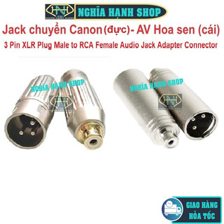 Jack canon đực ra av hoa sen cái - đầu chuyển jack canon sang hoa sen av - jack canon đực ra hoa sen - 1 chiếc