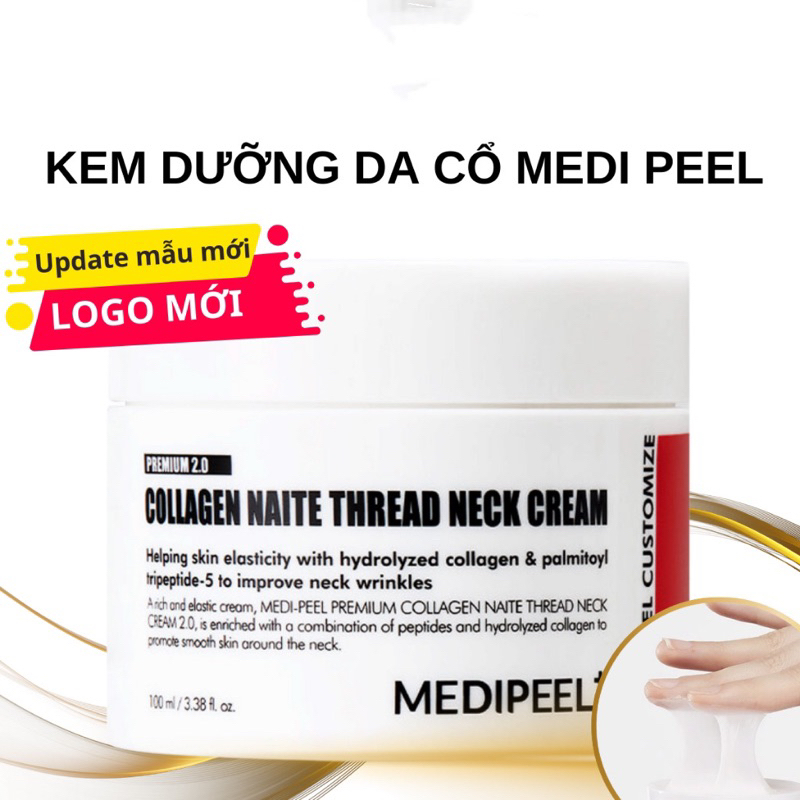 Kem Dưỡng Da Cổ Chống Lão Hóa MEDIPEEL NAITE THREAD Neck Cream Medi Peel 100ml