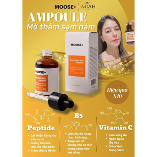 Serum nám moose+ giúp mờ nám tàn nhang hạn 2026