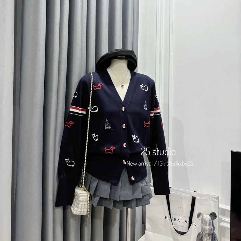 ÁO CARDIGAN LEN DỆT CÁ HEO HÀNG QC | STUDIOBY25