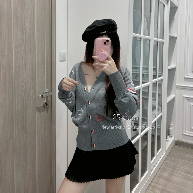 ÁO CARDIGAN LEN DỆT CÁ HEO HÀNG QC | STUDIOBY25