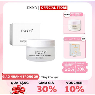 Mặt Nạ Đất Sét Kaolin Se Khít Lỗ Chân Lông Giảm Mụn ENCOS 30 Gram
