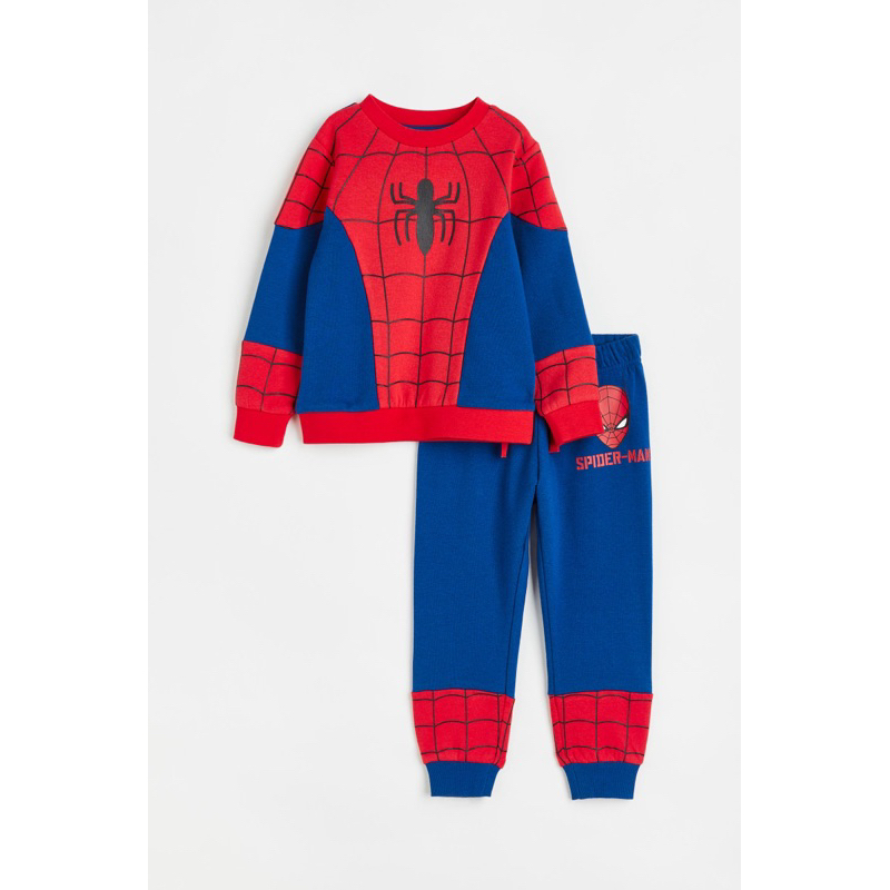 Bộ nỉ nhện HM AUTH US UK JP săn sale cho bé